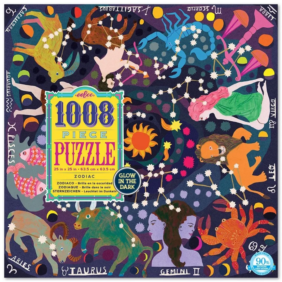Puslespil 1000 brikker - Zodiac: eeBoo (Spil, Dansk)