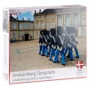 Puslespil med dansk motiv - Amalienborg Slotsplads - 1000 brikker (Spil)