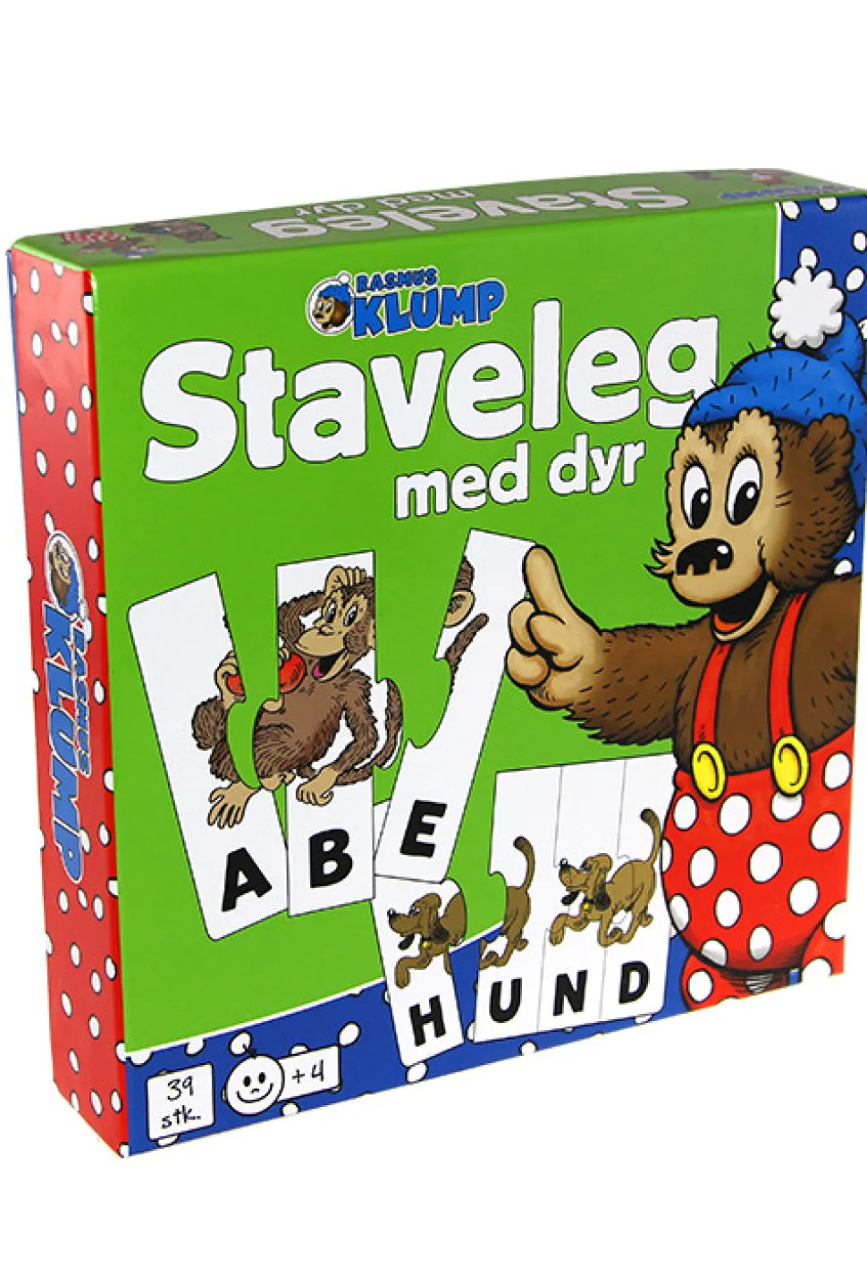 Rasmus Klump - staveleg med dyr (Spil, Dansk)