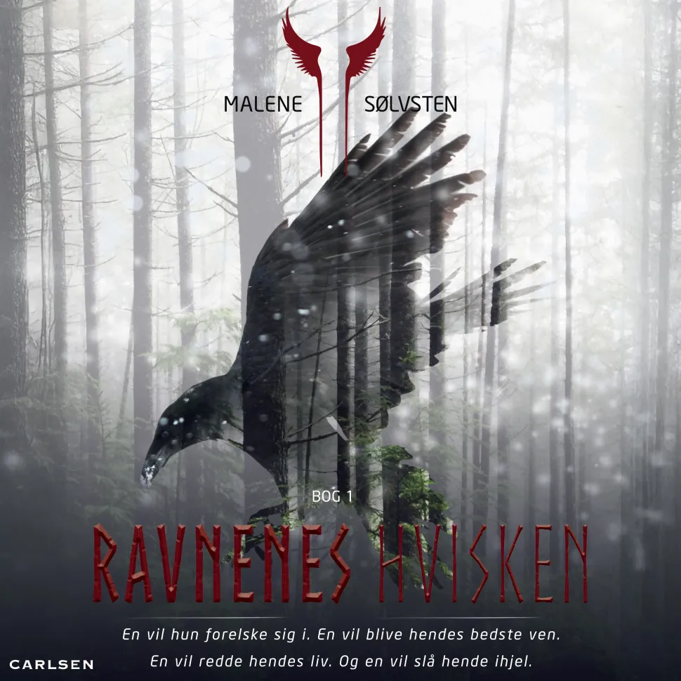 Ravnenes hvisken 1 (Lydbog, zip_mp3, Dansk) af Malene Sølvsten