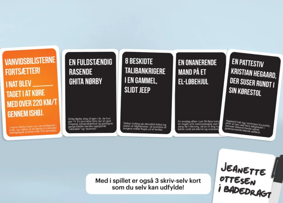 Året der gik galt 2021 (Spil, Dansk)