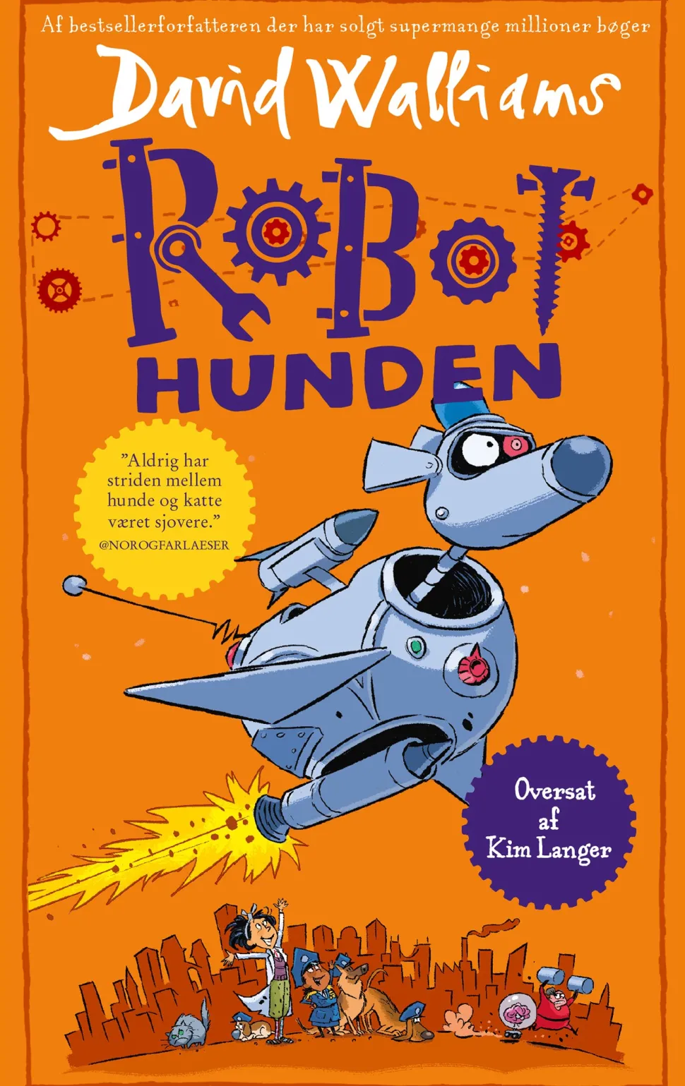 Robothunden (Bog, Hardback, Dansk) af David Walliams