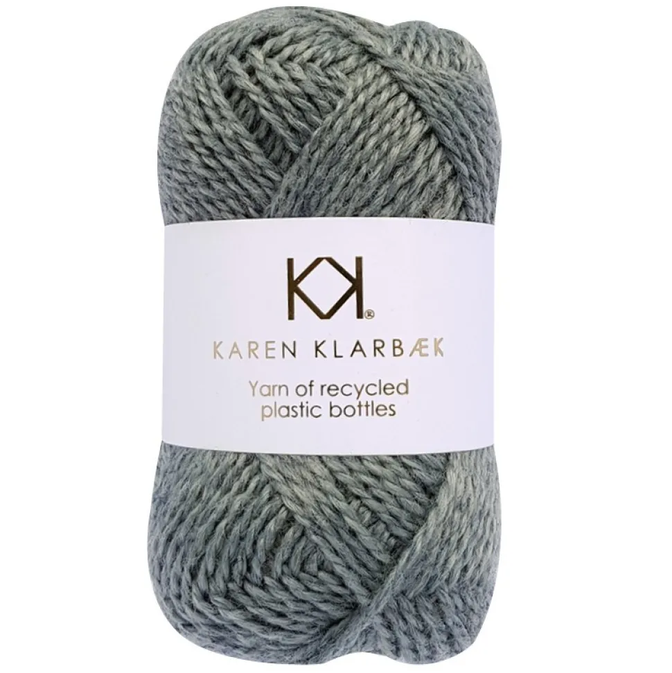 Sage Green - Recycled Bottle Yarn - KK økologisk garn fra Karen Klarbæk