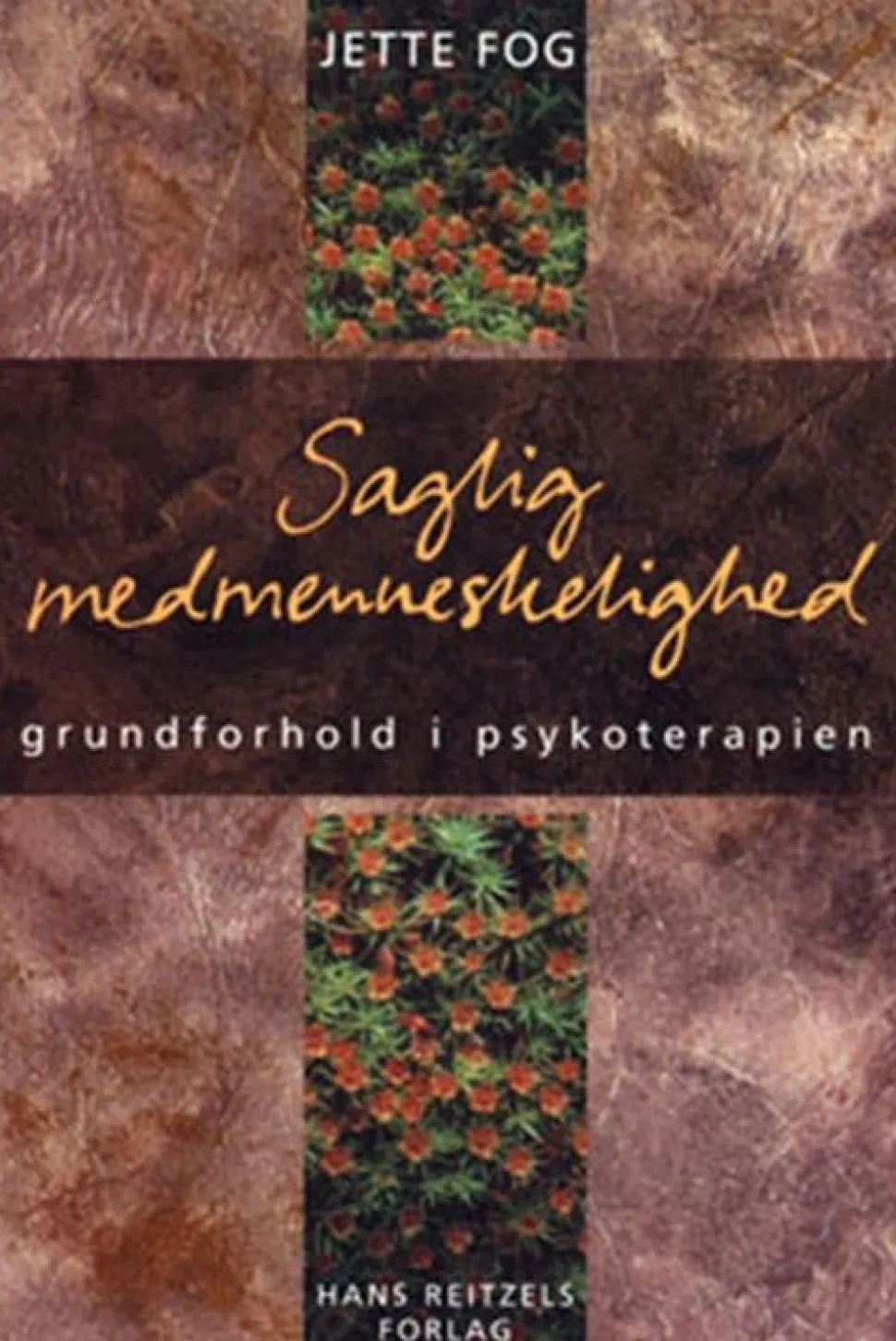 Saglig medmenneskelighed: Grundforhold i psykoterapien (Bog, Hæftet, Dansk) af Jette Fog