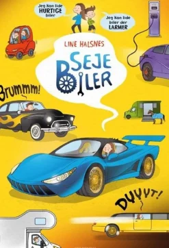 Seje biler (Bog, Indbundet, Dansk) af Line Halsnes