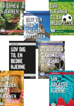 Serie med syv minibøger - Hjernevenner (Bog, Paperback, Dansk) af Anette Prehn