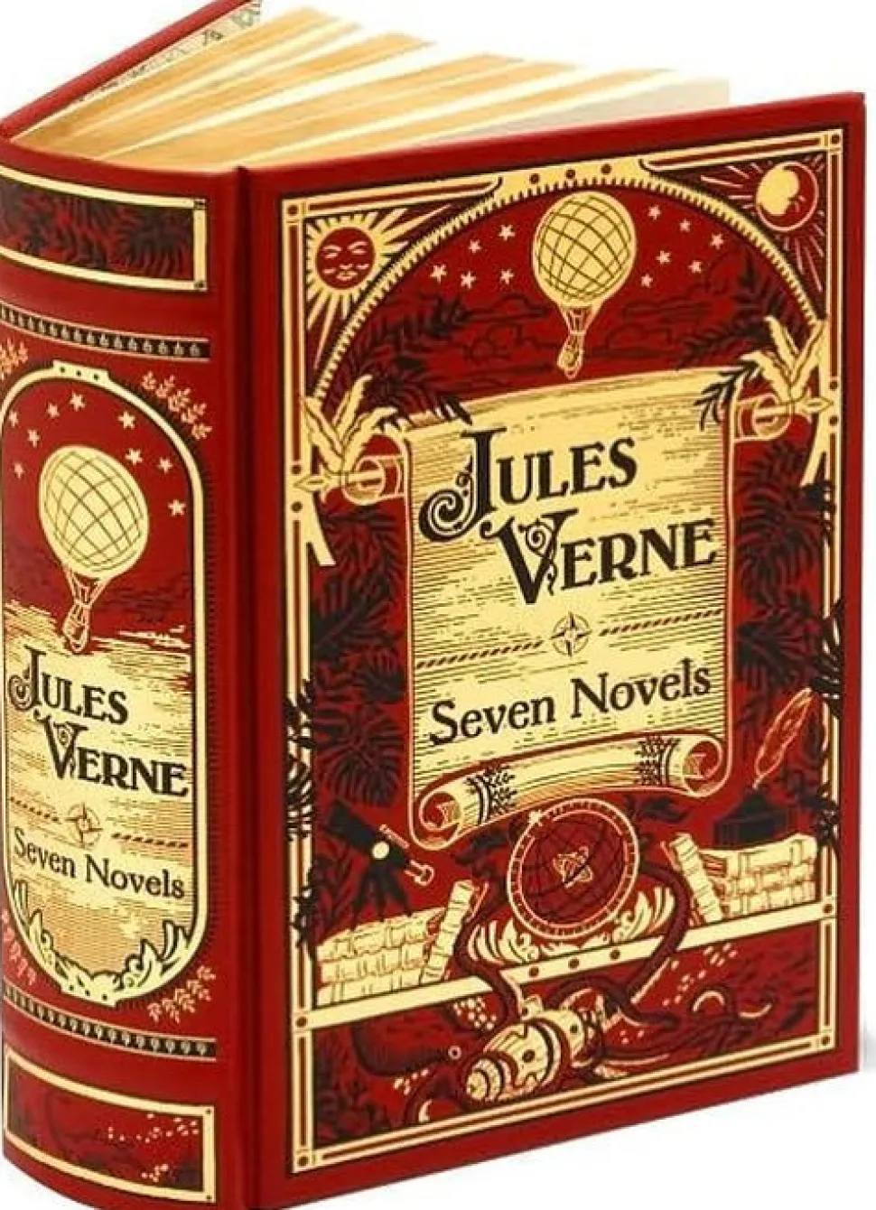Seven Novels - Barnes & Noble Leatherbound Classics (Bog, Indbundet, Engelsk) af Jules Verne