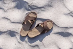 Shangies: Brown coffee - UNISEX (Sandal, Unisex, Soft sage)