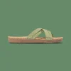 Shangies: Green leaves - WOMAN#1 (Sandal, Women#1, Green leaves)