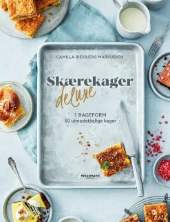 Skærekager deluxe: 1 bageform - 50 uimodståelige kager (Bog, Indbundet, Dansk) af Camilla Biesbjerg Markussen