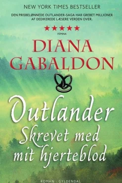Skrevet med mit hjerteblod: Outlander (Bog, Indbundet, Dansk) af Diana Gabaldon