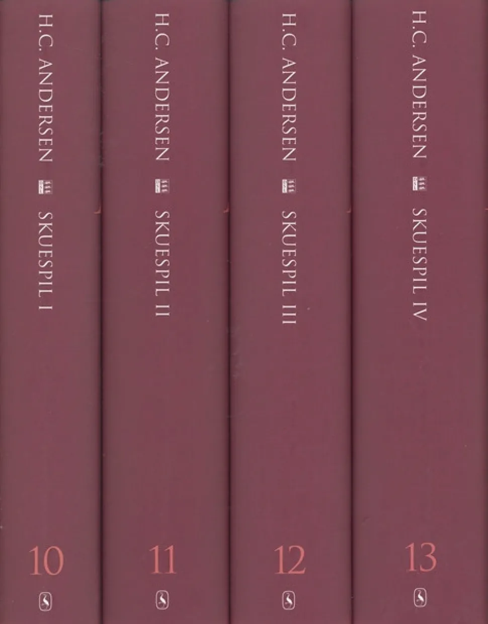 Skuespil I-IV: H. C. Andersens samlede værker (4. kassette) (Bog, Indbundet, Dansk) af H.C. Andersen