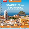 Spain & Portugal 2025 - Tourist and Motoring Atlas (A4-Spiral) (Bog, Spiral bound, Engelsk) af Michelin