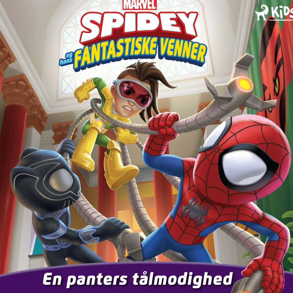 Spidey og hans fantastiske venner - En panters tålmodighed (Lydbog, zip_mp3, Dansk) af MARVEL