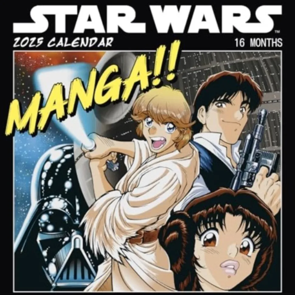 Star Wars (Anime) 2025 Square Calendar (Kalender, Calendar, Engelsk)