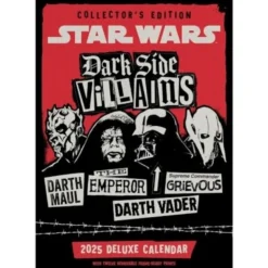 Star Wars Classic A3 Deluxe Calendar 2025 (Kalender, Calendar, Engelsk)