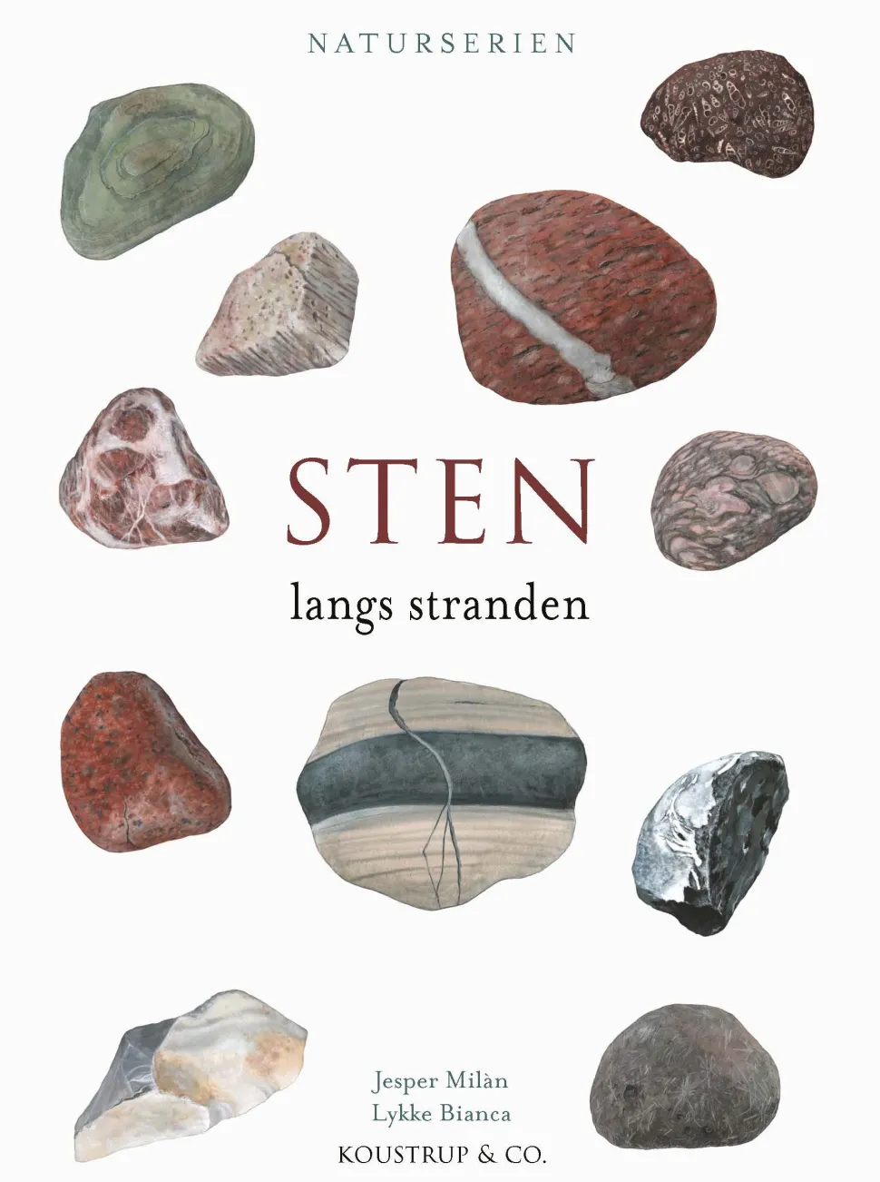 STEN: Langs stranden (Bog, Indbundet, Dansk) af Jesper Milàn