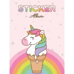 Stickers Album Unicorn Icecream