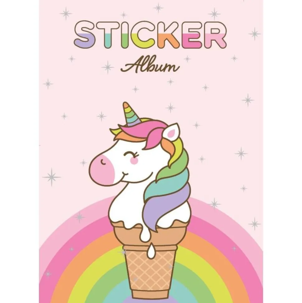 Stickers Album Unicorn Icecream
