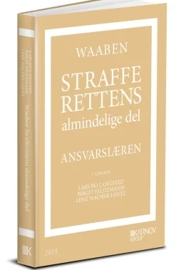 Strafferettens almindelige del: Ansvarslæren (Hæftet, Dansk)