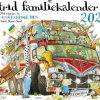 Strid Familiekalender 2025 (Bog, Hæftet, Dansk) af Jakob Martin Strid