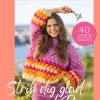 Strik dig glad med Runa: 40 opskrifter på farverige sweatre og cardigans (Bog, Indbundet, Dansk) af Runa Sommerfelt