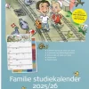 Studie Familiekalender Otto Dickmeiss & Lilja Scherfing A3 2025/26 (Kalender, Spiralryg, Dansk)