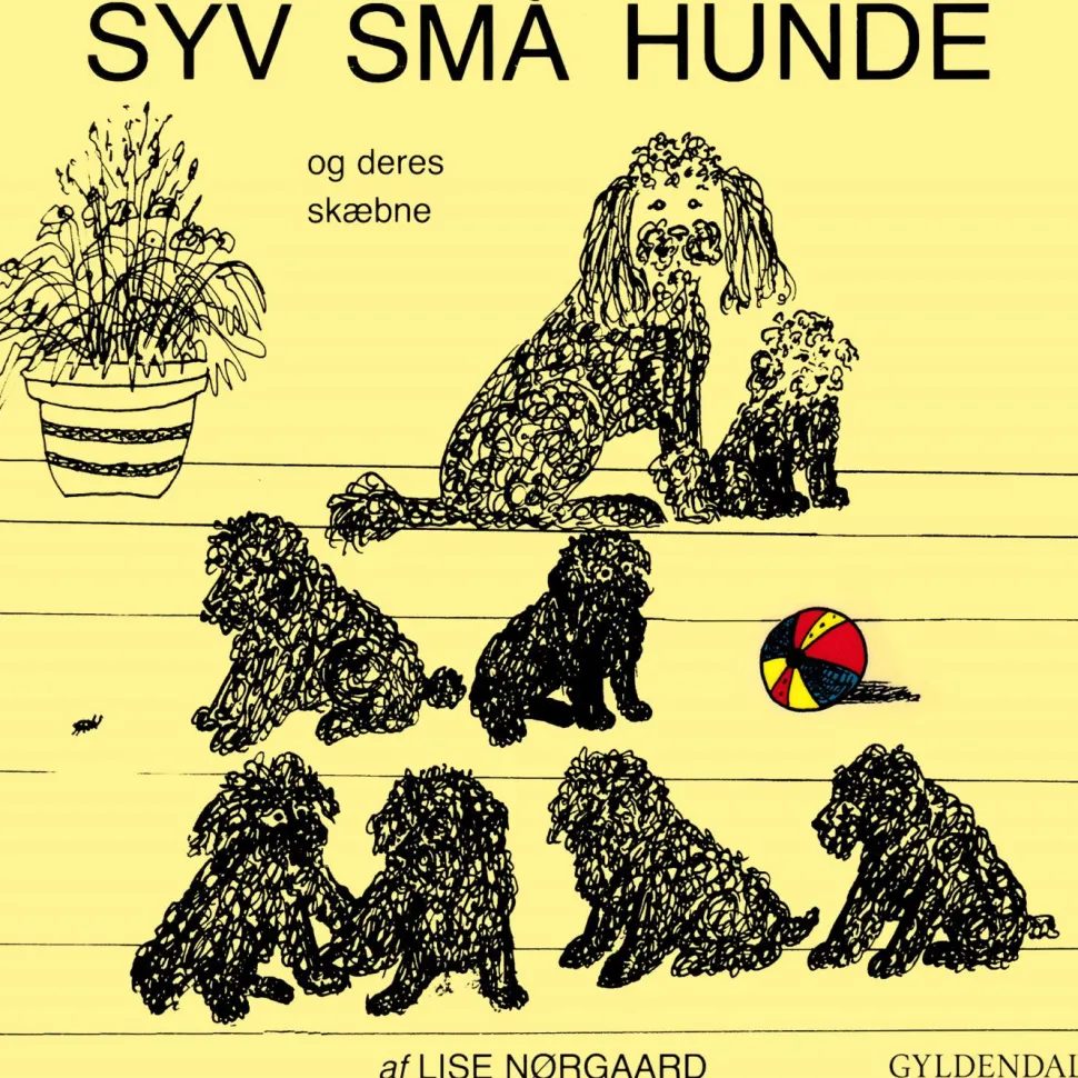 Syv små hunde og deres skæbne (Lydbog, zip_mp3, Dansk) af Lise Nørgaard