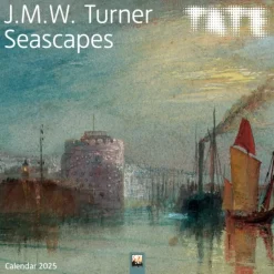 Tate: J.M.W. Turner Seascapes Wall Calendar 2025 (Art Calendar) (Kalender, Calendar, Engelsk)