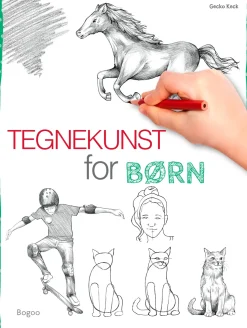 Tegnekunst for børn (Bog, Hardback, Dansk) af Gecko Keck