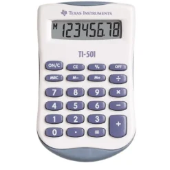 Texas TI-501 calculator blisterpacked
