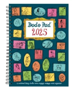 The Dodo Pad A5 Diary 2025 - Calendar Year Week to View Diary: A Diary-Organiser-Plan... (Diary or journal, Engelsk)