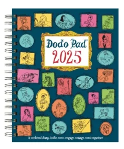 The Dodo Pad Original Desk Diary 2025 HARDCOVER- Week to View, Calendar Year Diary: A... (Bog, Spiral bound, Engelsk)