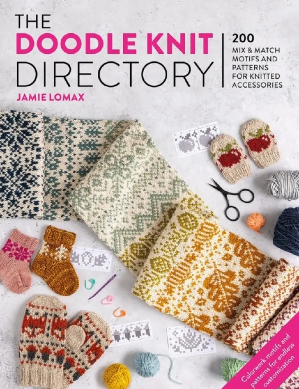 The Doodle Knit Directory: 200 Mix & Match Motifs and Patterns for Knitted Accessories (Bog, Paperback / softback, Engelsk)