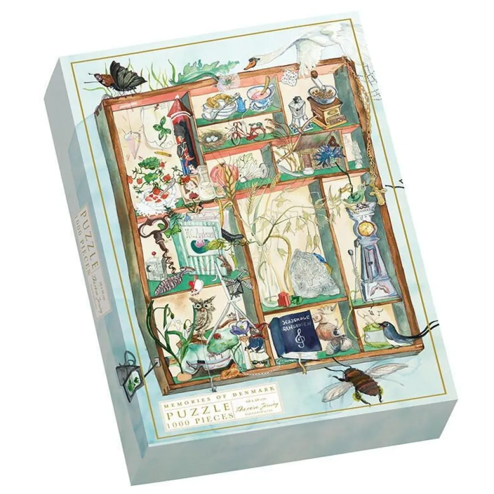 The Flora Danica Atlas - Puslespil - 1000 brikker