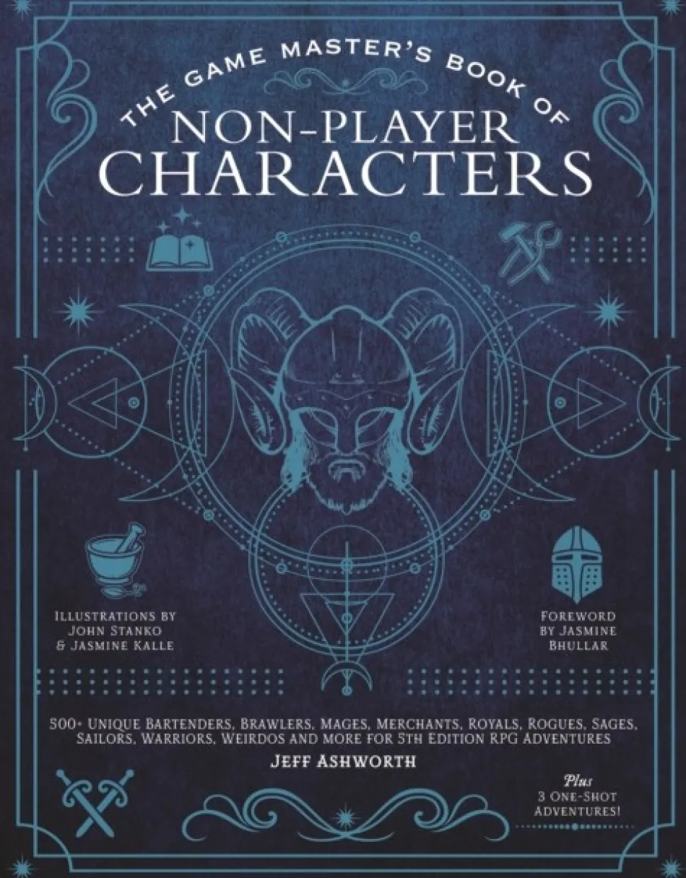 The Game Master's Book of Non-Player Characters: 500+ unique villains, heroes, helper... (Bog, Hardback, Engelsk)