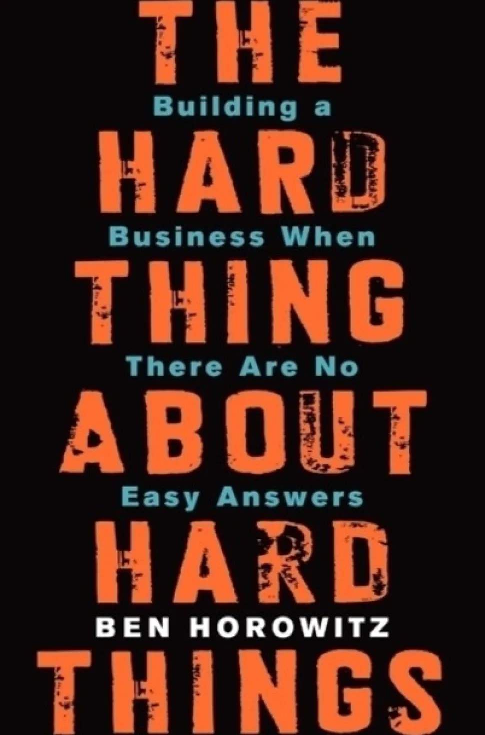 The Hard Thing About Hard Things: Building a Business When There Are No Easy Answers (Bog, Hardback, Engelsk) af Ben Horowitz