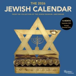 The Jewish Calendar 2025–2026 (5786) 16-Month Wall Calendar (Kalender, Calendar, Engelsk)