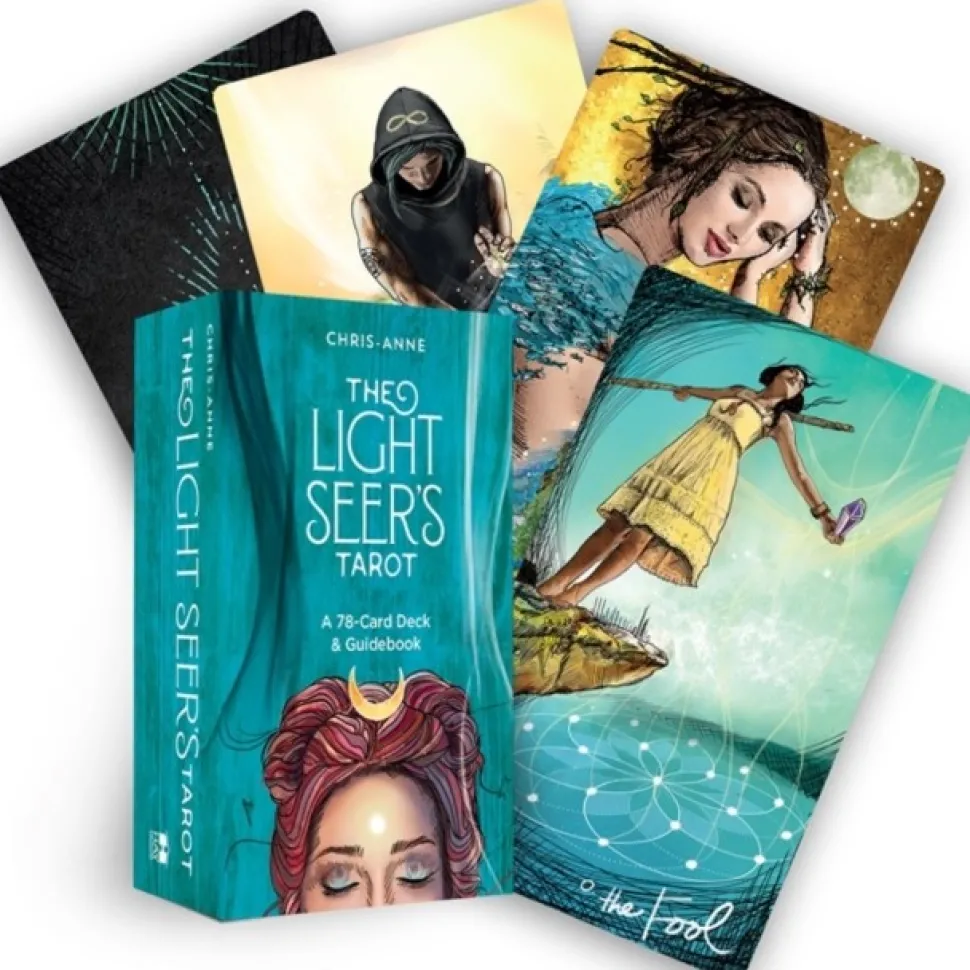 The Light Seer's Tarot: A 78-Card Deck & Guidebook (Cards, Engelsk) af Chris-Anne