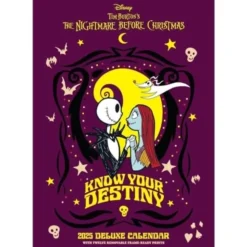 The Nightmare Before Christmas A3 Deluxe Calendar 2025 (Kalender, Calendar, Engelsk)