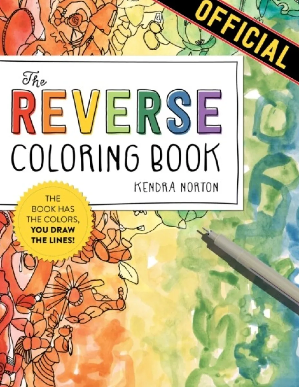 The Reverse Coloring Book™: The Book Has the Colors, You Draw the Lines! (Bog, Paperback / softback, Engelsk) af Kendra Norton