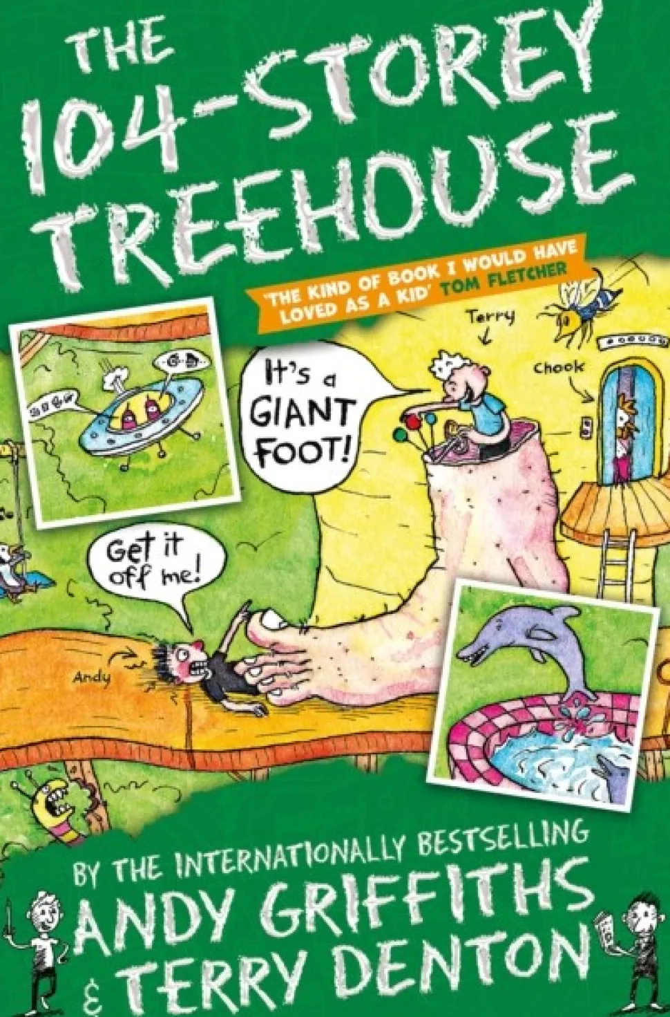 The 104-Storey Treehouse (Bog, Paperback / softback, Engelsk) af Andy Griffiths