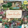 The World of Jane Austen: A Jigsaw Puzzle with 60 Characters and Great Houses to Find (Jigsaw, Engelsk) af John Mullan