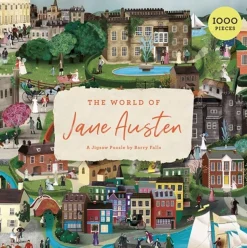 The World of Jane Austen: A Jigsaw Puzzle with 60 Characters and Great Houses to Find (Jigsaw, Engelsk) af John Mullan