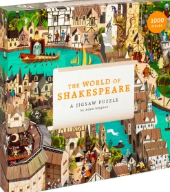 The World of Shakespeare: 1000-Piece Jigsaw Puzzle (Spil, Engelsk) af Adam Simpson (ill.)