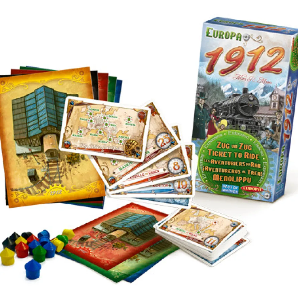 Ticket to Ride: Europa 1912 - Udvidelse til Ticket to Ride (Spil)