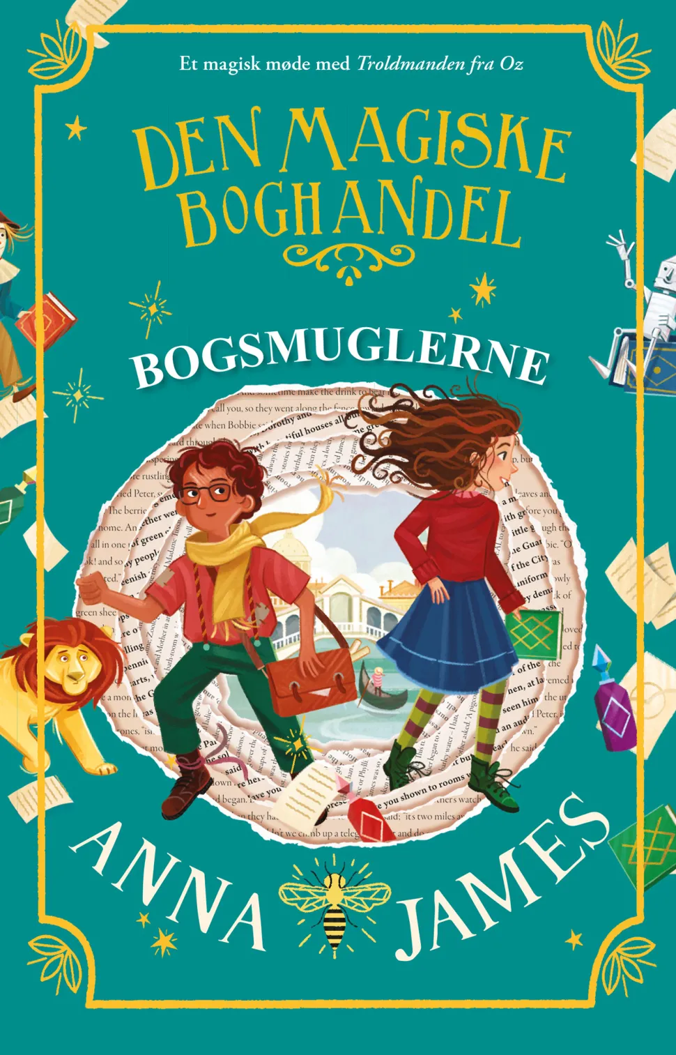 Tilly og bogsmuglerne: Den magiske boghandel 4 (Bog, Indbundet, Dansk) af Anna James