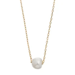 Timi of Sweden: Delicate Pearl Necklace - Gold (Smykke)