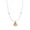 Timi of Sweden: Ellie - Mermaid Shell White Beads Necklace (Smykke, Necklace)