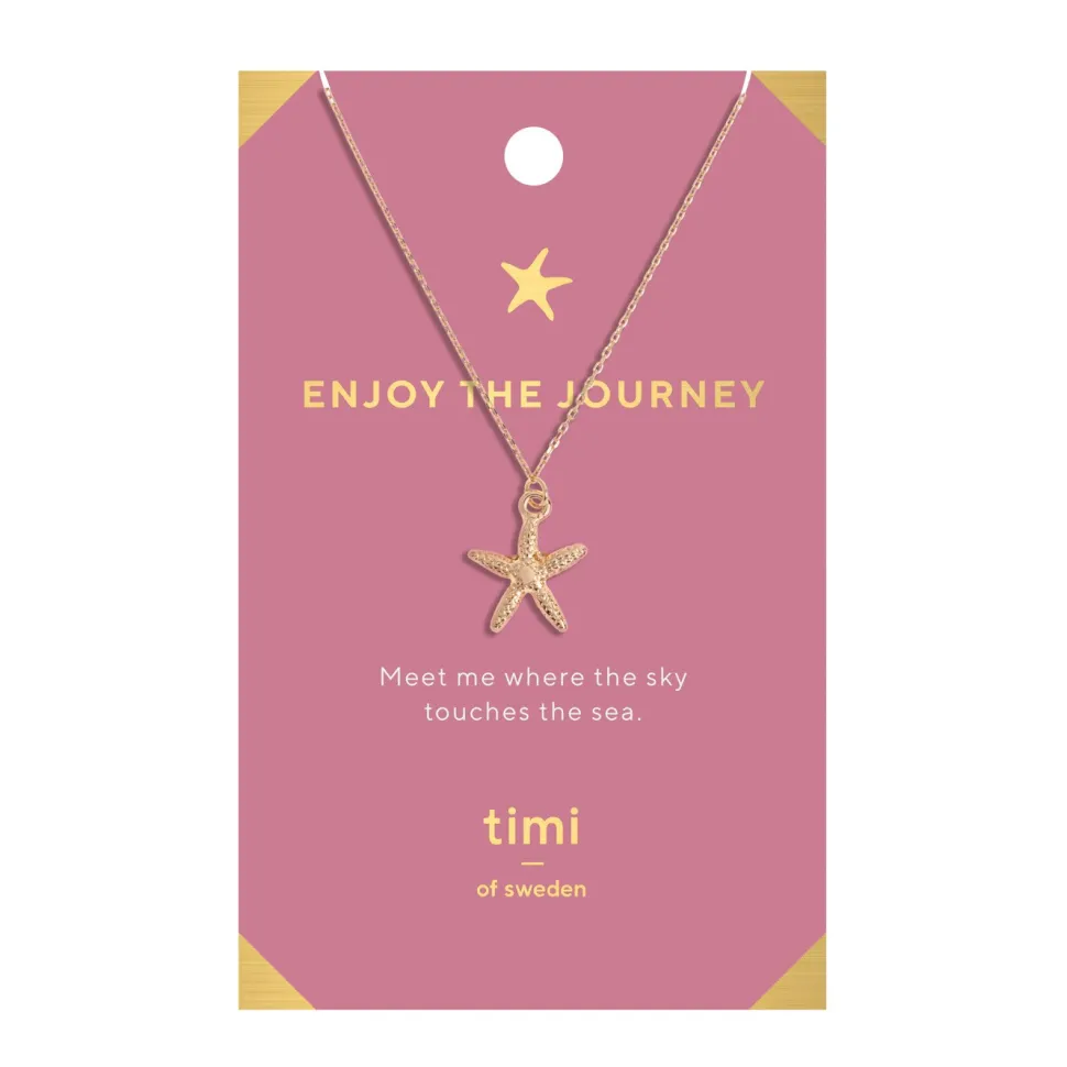 Timi of Sweden: Enjoy the Journey Starfish Necklace (Smykke, Necklace)